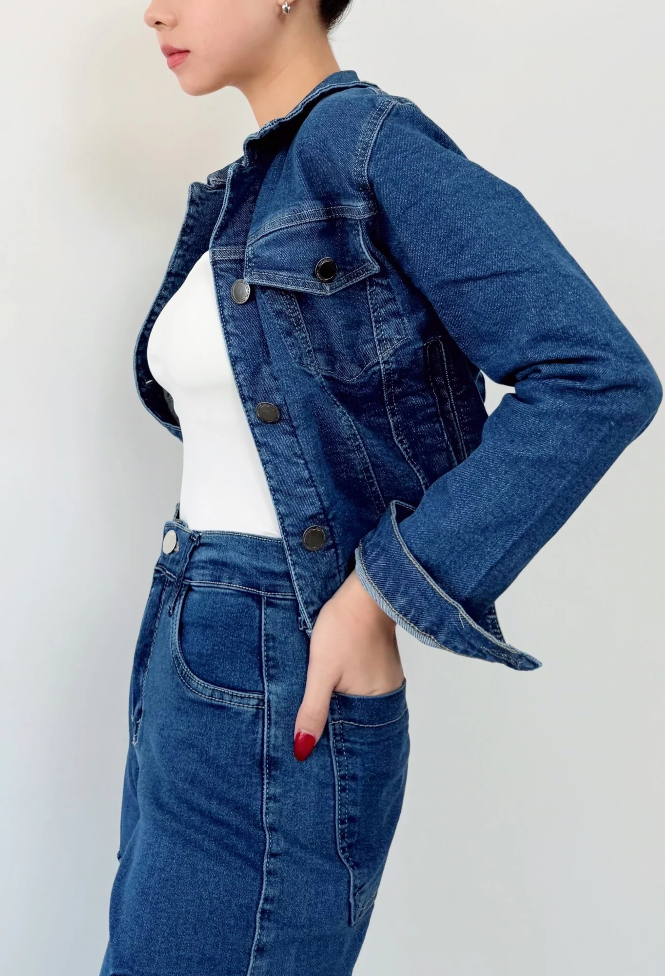 MIL525 - CAMPERA CLASICA ELASTIZADA