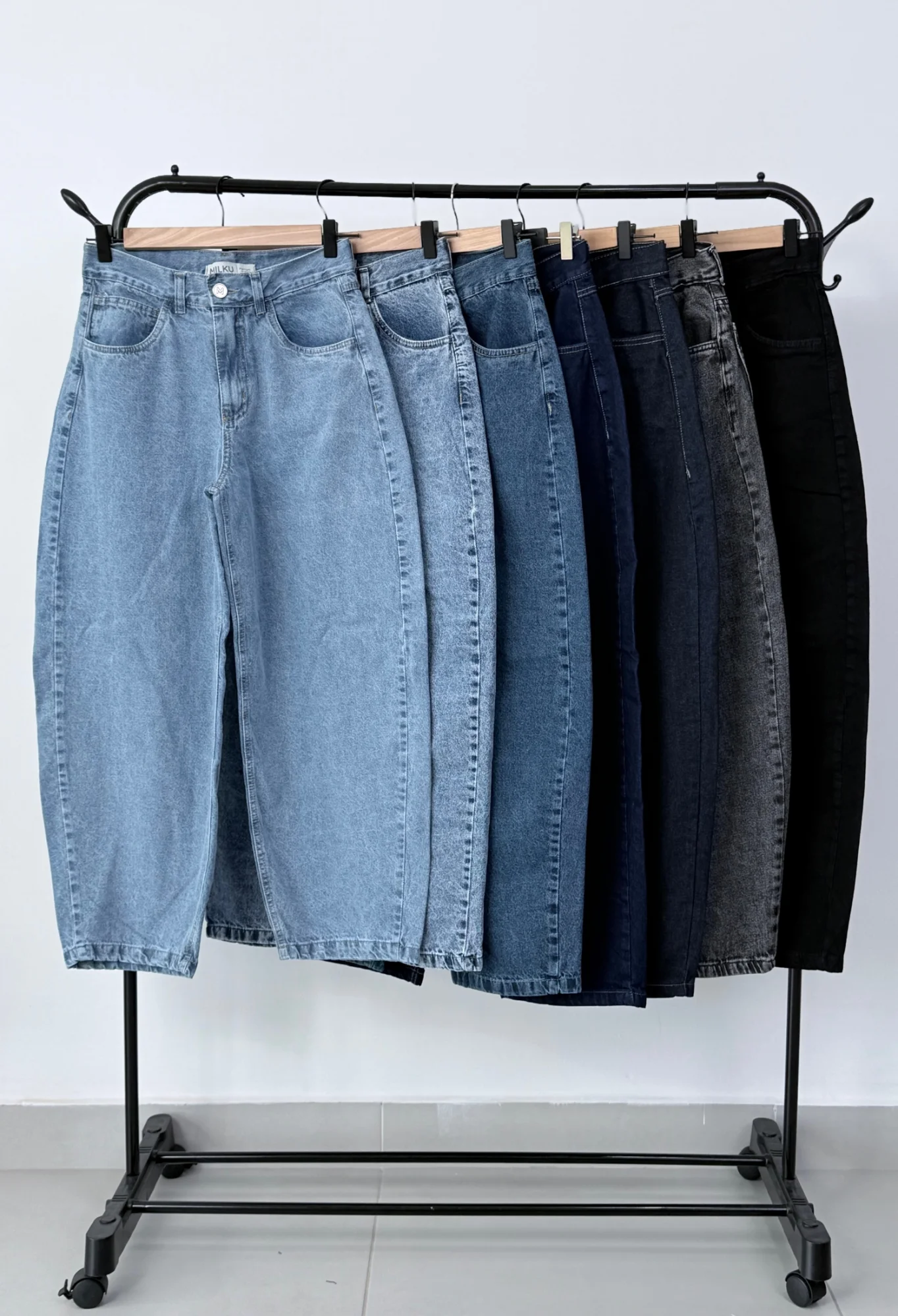MIL724 - PANTALON RIGIDO BALLOON — vista 3