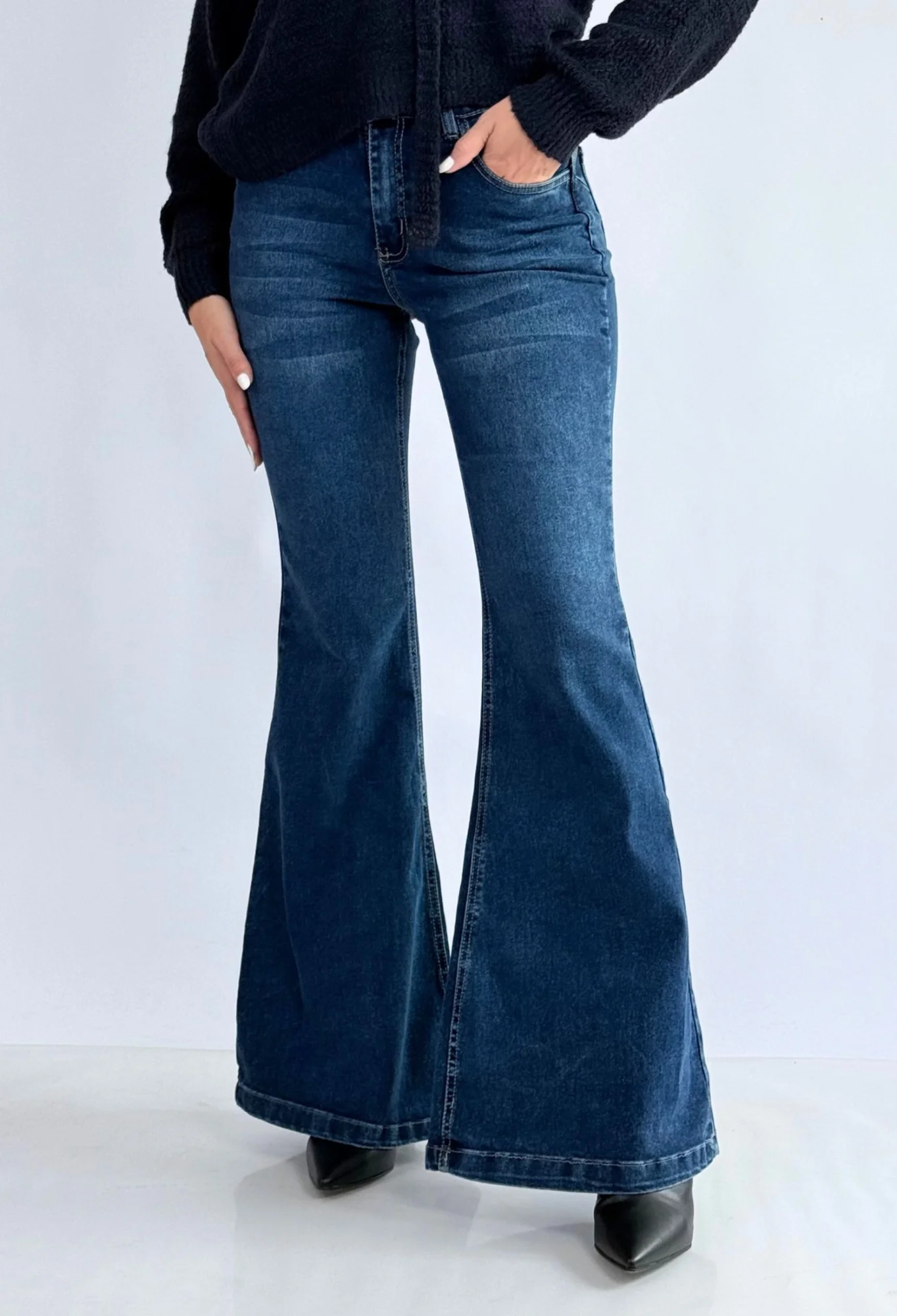 MIL541 - PANTALON OXFORD CORAZON ELASTIZADO