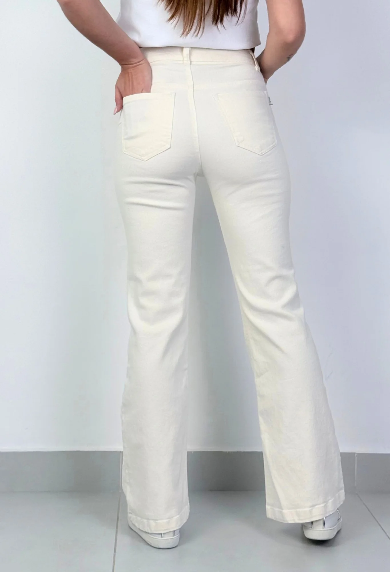 MIL522 - PANTALON SEMI OXFORD ELASTIZADO — vista 4