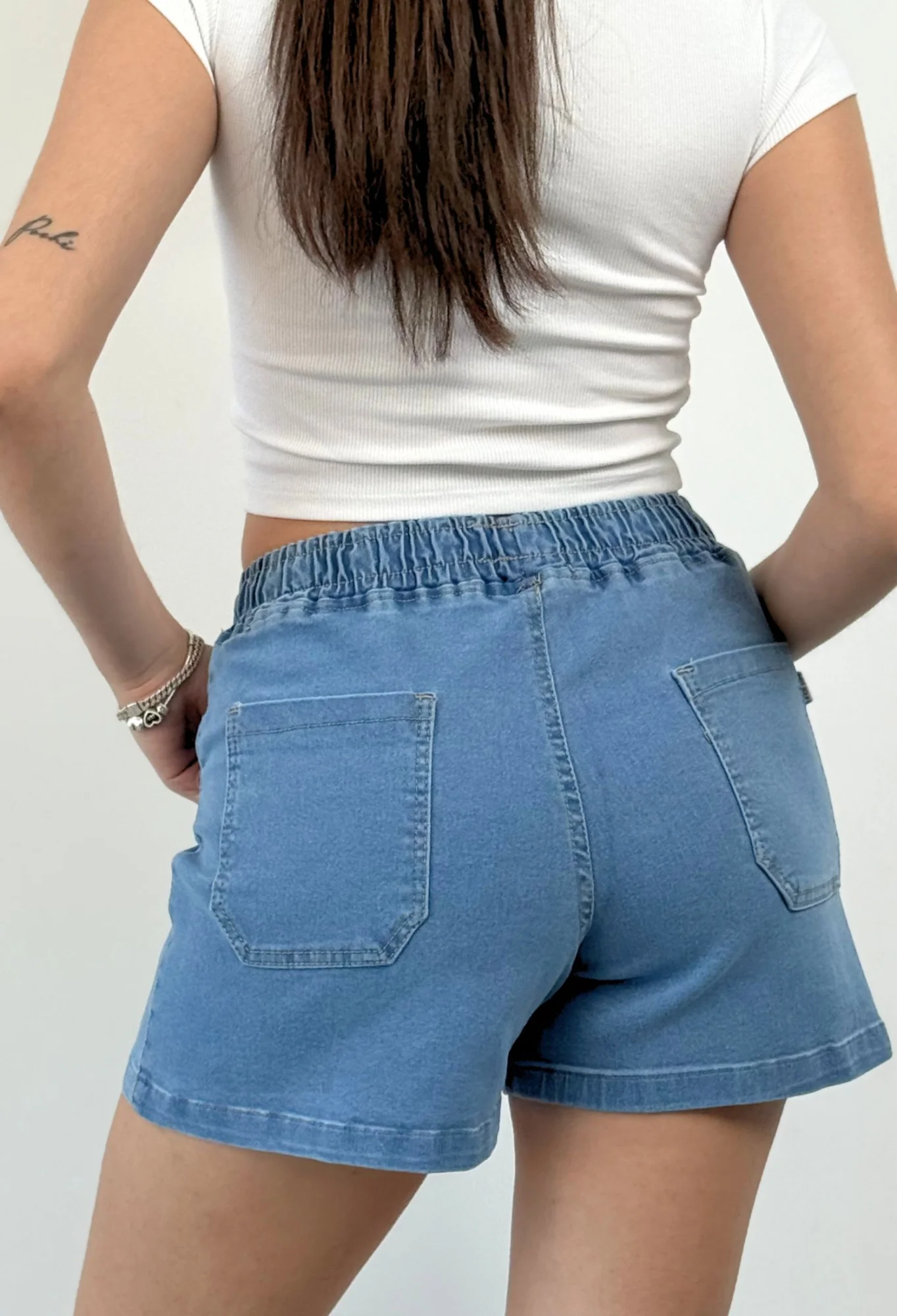 MIL548 - SHORT GOMA ELASTIZADO — vista 12